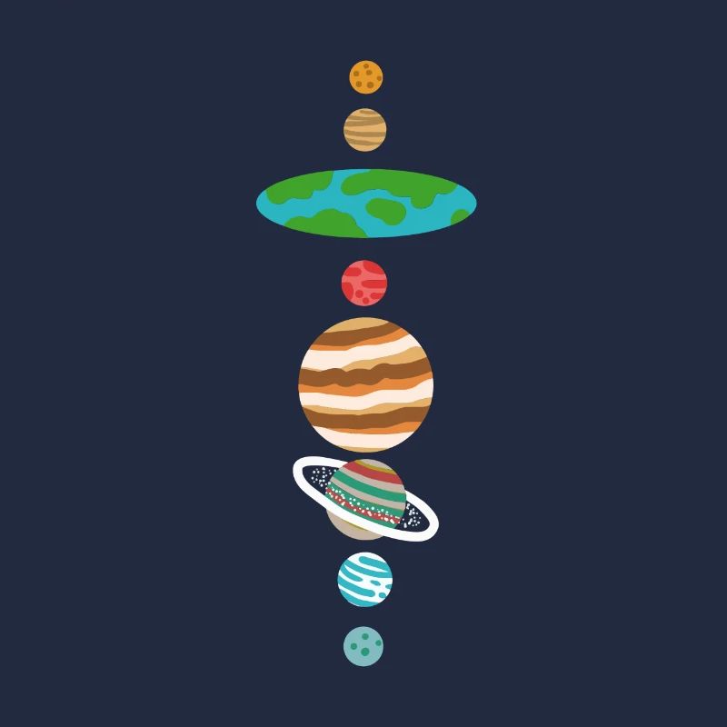 Flat Earth Solar System Flache Erde