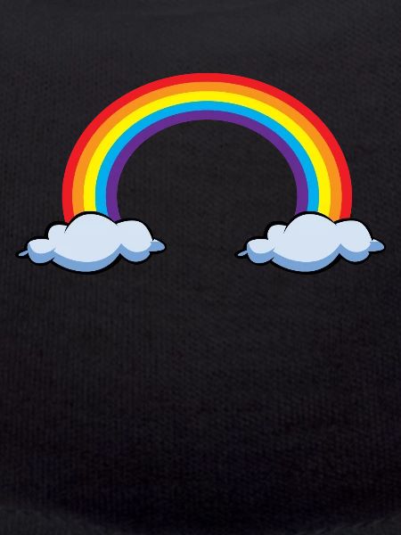 Rainbow with clouds | Rainbow