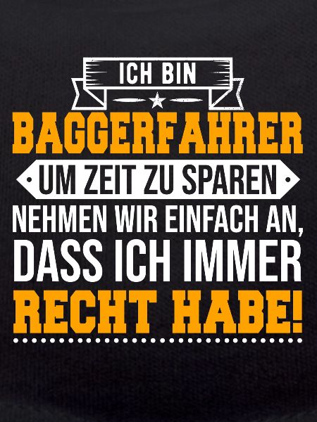 Baggerfahrer