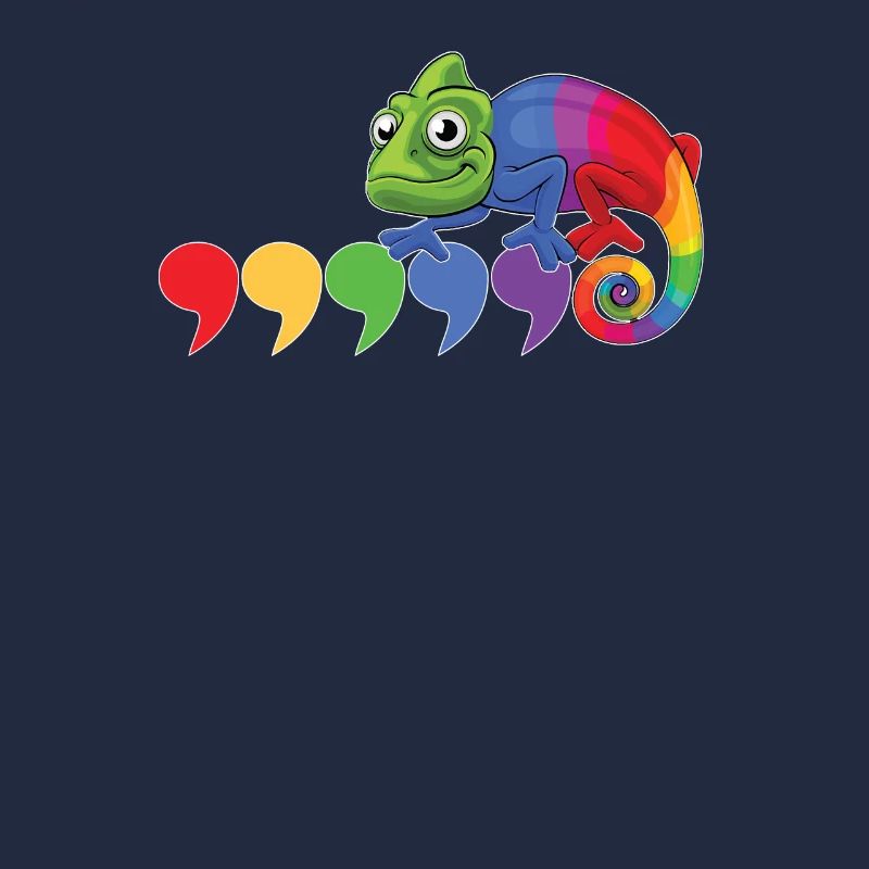 Virgule caméléon