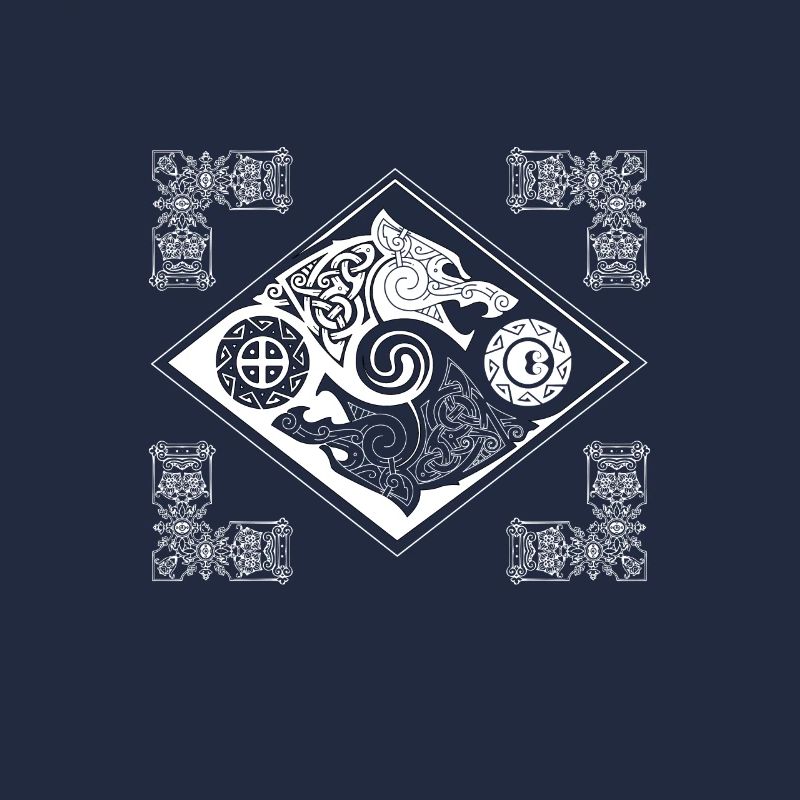 Hati und Skoll Ancient Nordic Walhalla Ying Geschenk