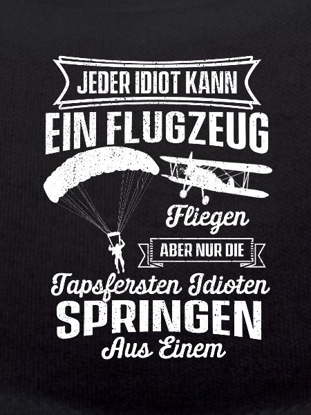 Fallschirm springen Pilot