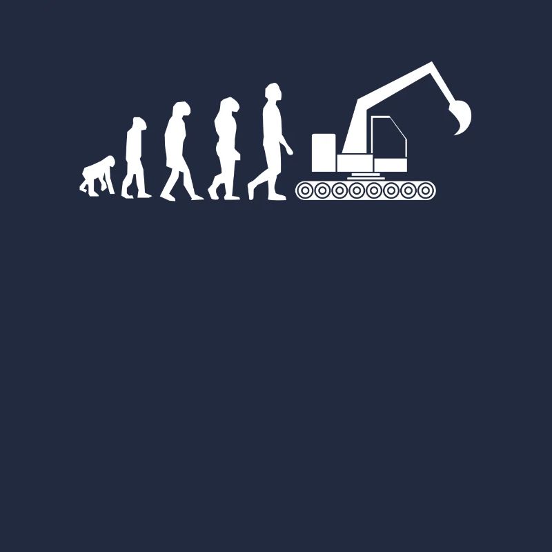 Evolution excavator operator excavator