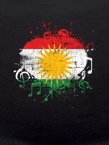 Kurdistan flag music