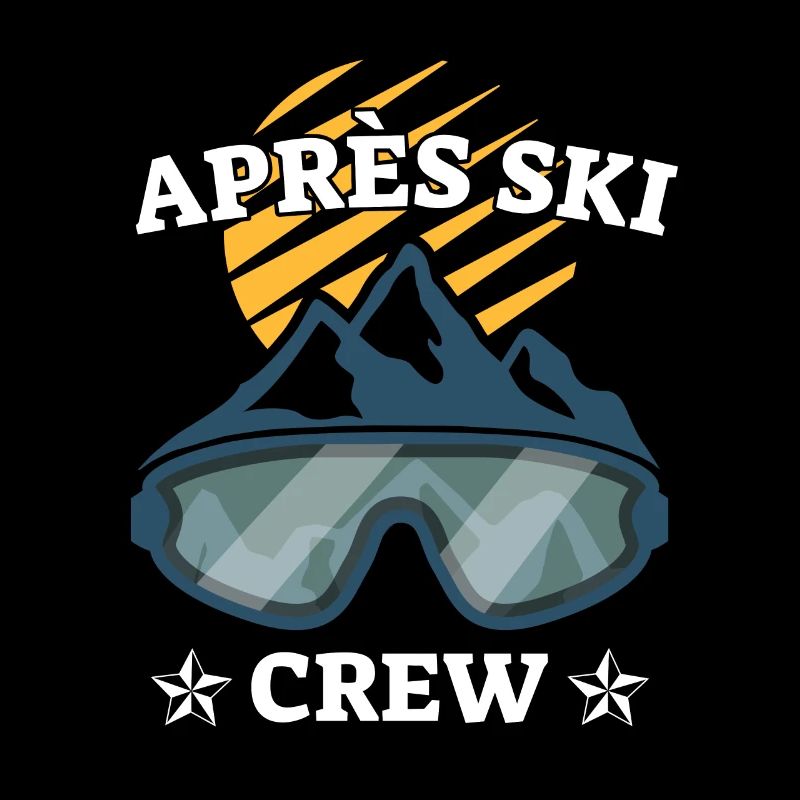 Équipe de ski Apres