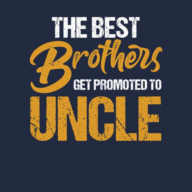 Die besten Brüder, die zum Onkelgeschenk befördert wurden