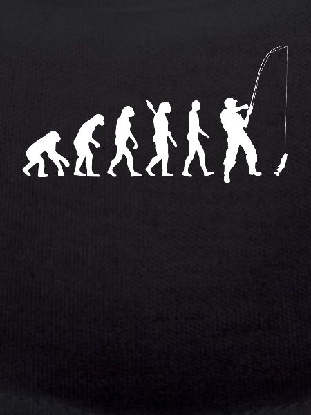 Pêche - Evolution humaine / Darwin / Blanc