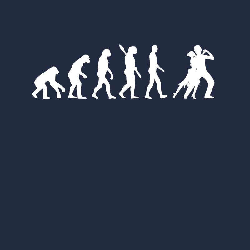 Salsa - Human Evolution / Darwin / white