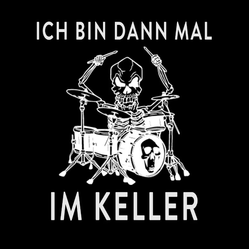 I'll be in the basement drums