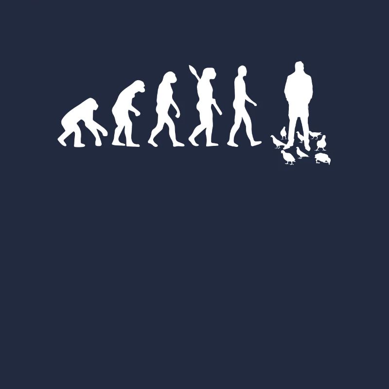 Colombe - Evolution de l'homme / Darwin