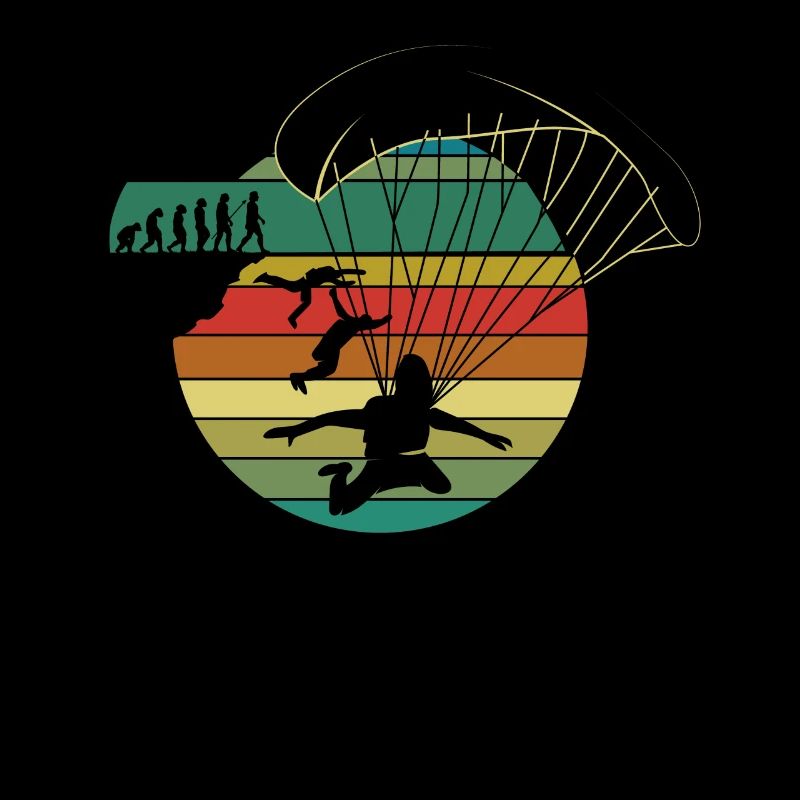 Parachute jumping skydiving
