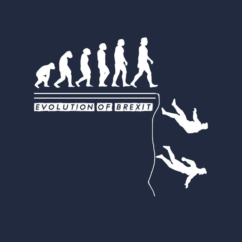 Evolution Of Brexit British UK Europe Exit Gift