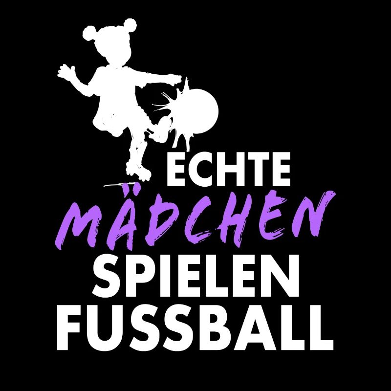 Echte Mädchen spielen Fussball Kicker Mannschaft