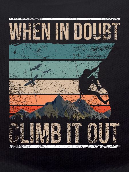 Retro climbing bouldering boulder