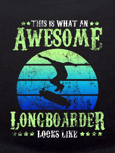 Longboard skateboard