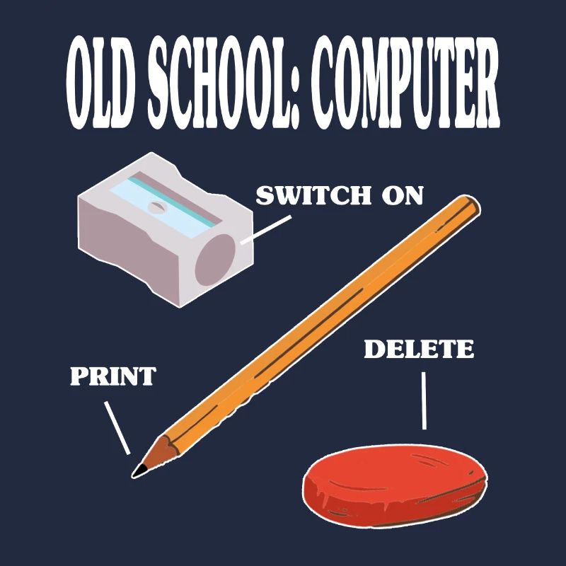 Old School Computer PC Technik