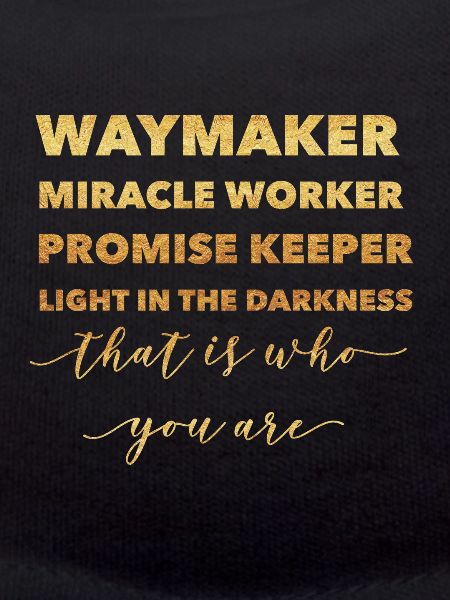 Waymaker & Christliche Kleidung