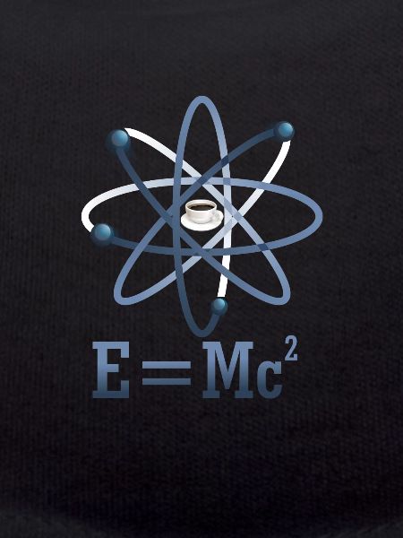 E = MC2 - Kaffee Atom Elemento
