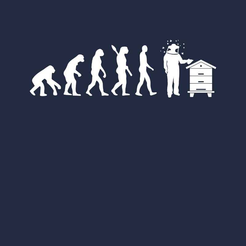 Imker - Evolution des Menschen, Darwin