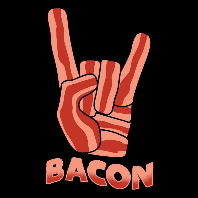 Bacon Rock Music Rebel Breakfast Barbecue