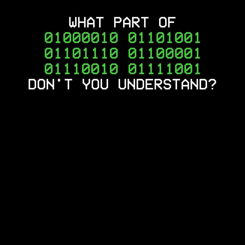 Binärcode Programmierer Informatik Binär