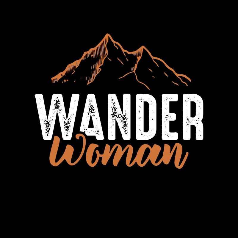 Wandern Frau Berge