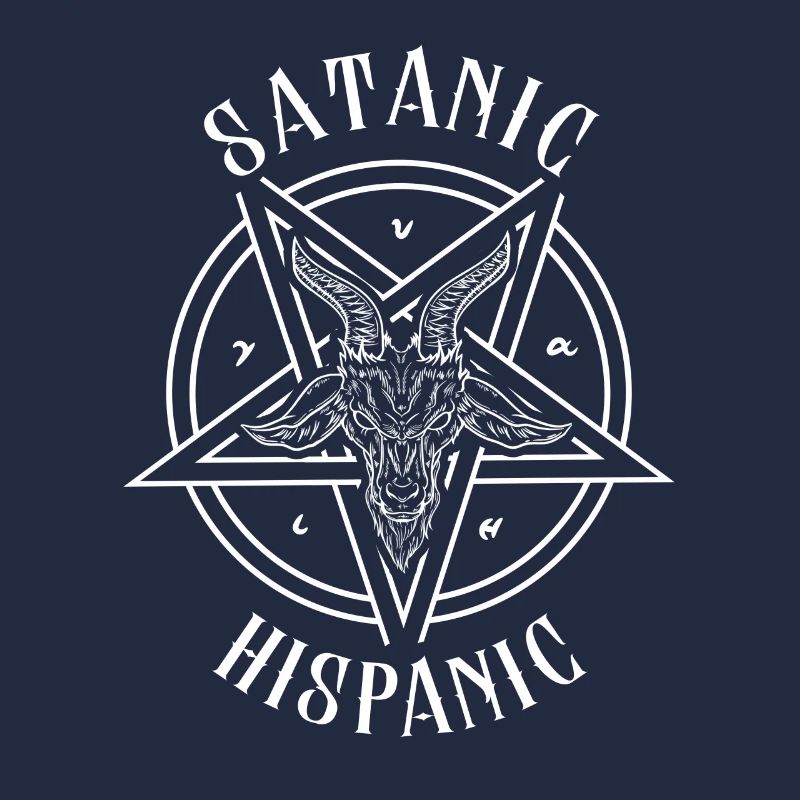 Satanic Hispanic - Baphomet Goat Head Gift