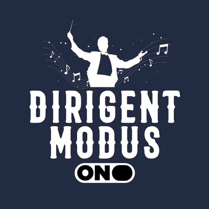 Dirigent Modus Dirigent Orchester Musik Note Geschenk
