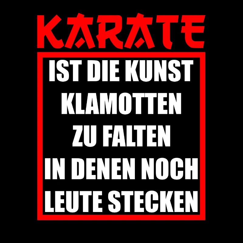 Karate Karateka Karatekämpfer Geschenk