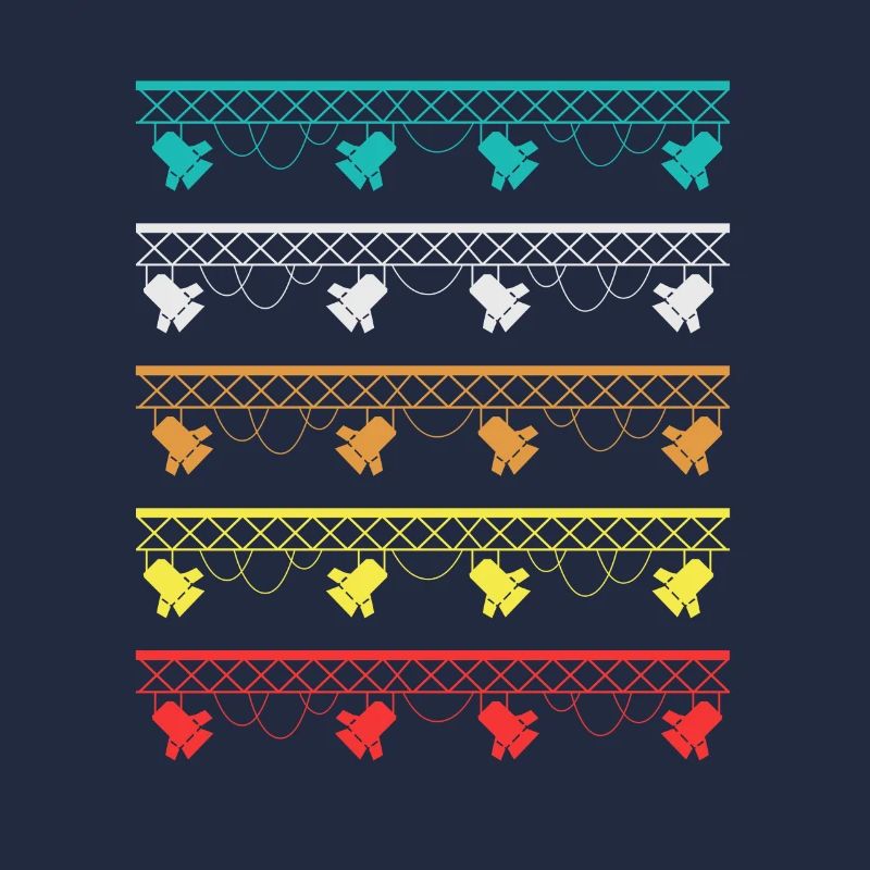 Hängende Scheinwerfer Lighting Engineer Light Job