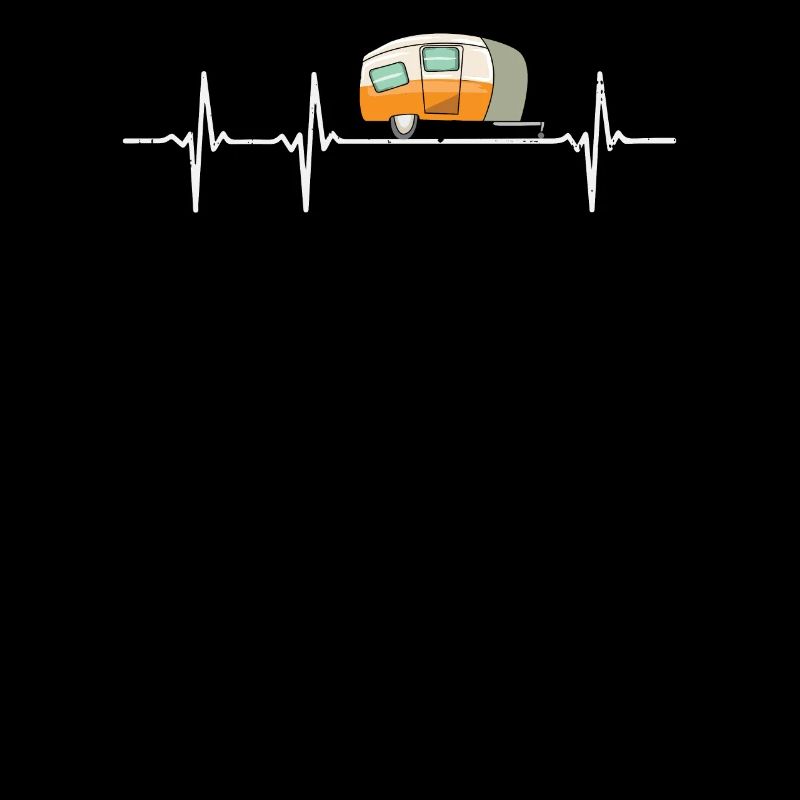 Wohnwagen Caravan Herzschlag Geschenk