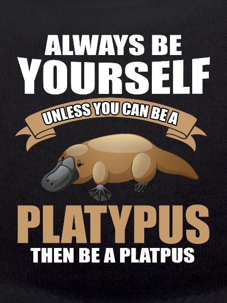 Schnabeltier Spruch