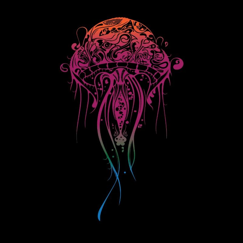 Méduse cadeau de feu