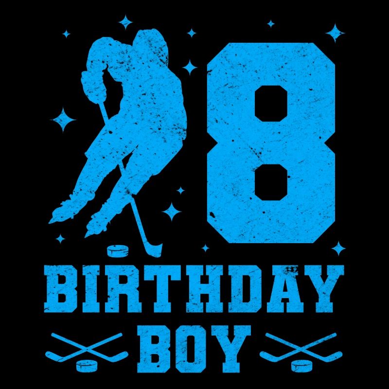 8. Geburtstag Junge Eishockey Kinder 8 Jahre Party