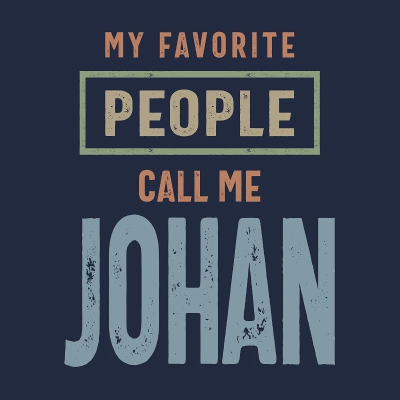 Johan personalisierte Name Geburtstagsgeschenk