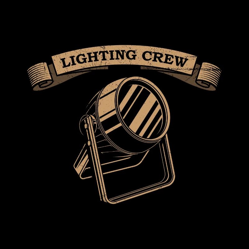 LIGHTING CREW VINTAGE Techniciens d’éclairage