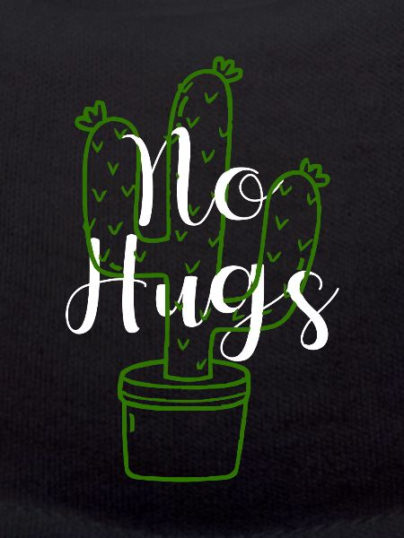 No Hugs Distance Cactus