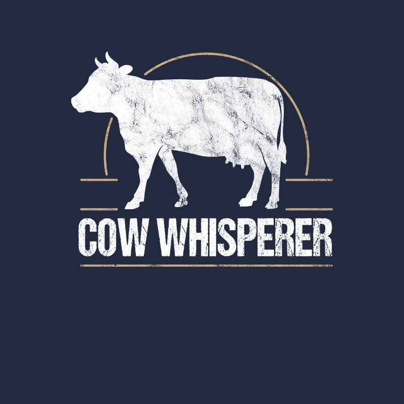 Éleveur Élevage De Vaches Lait Vache Chuchoteur