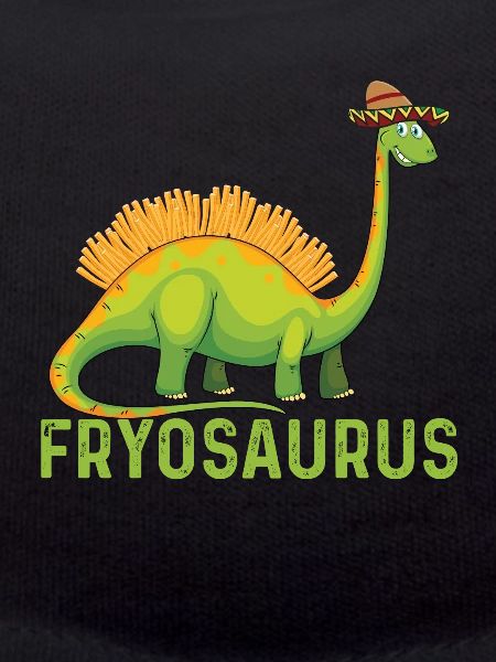 French Fries Dinosaur Gift