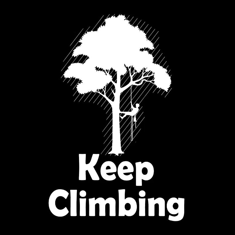 Baumklettern Baumpfleger Arborist Baumkletterer