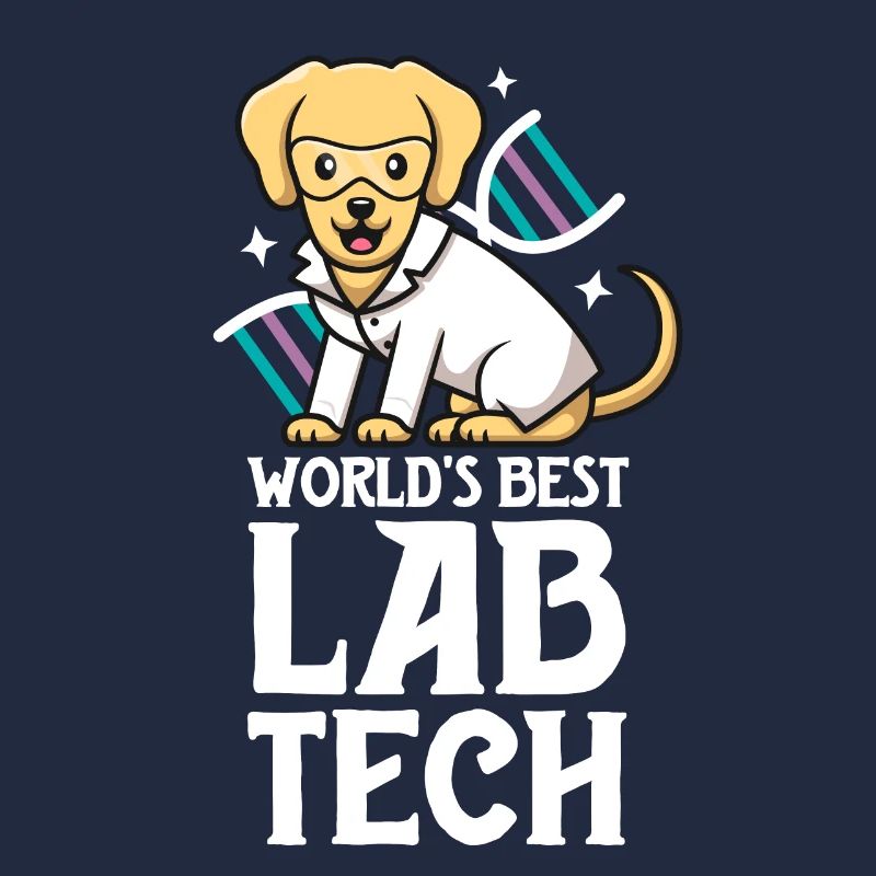 Worlds Best Lab Technician Laboratory Tech Lustig