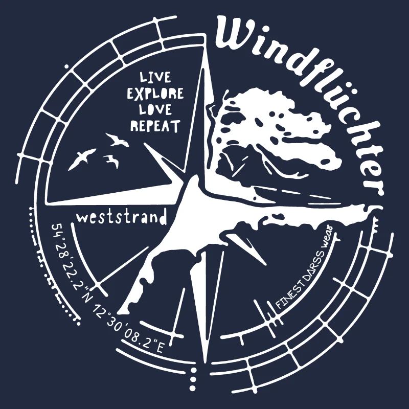 Wind Escaper - Compass Vintage Design