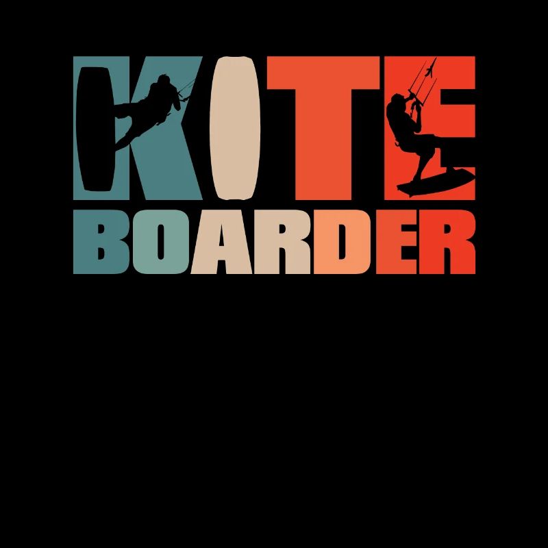 Retro Kitesurfen Vintage Kiteboarding Kite Kiten