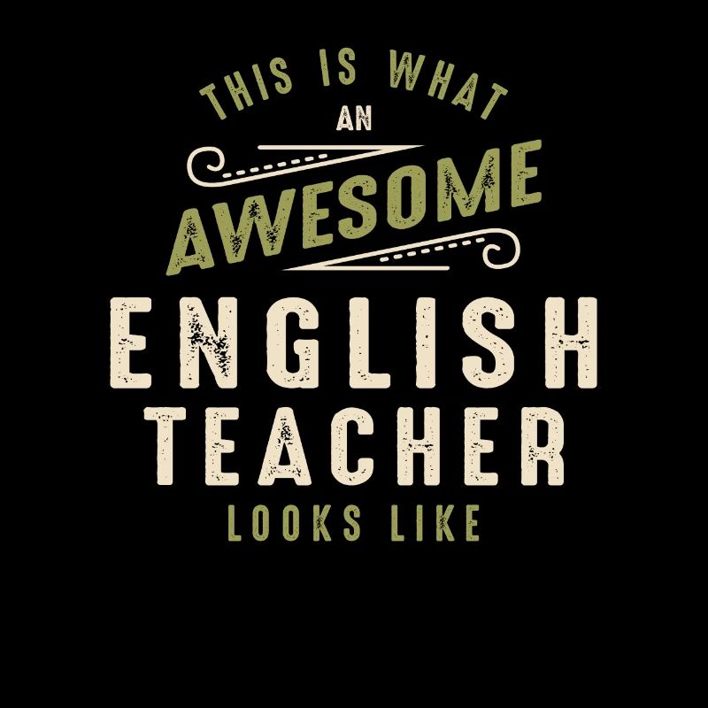 Drôle génial professeur d’anglais Profession