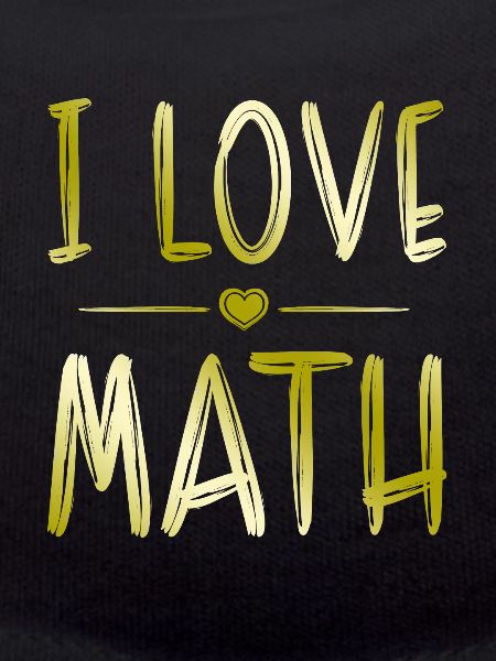 I love math