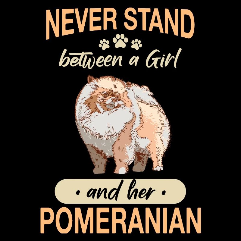 Pomeranian Hund Hundehalter