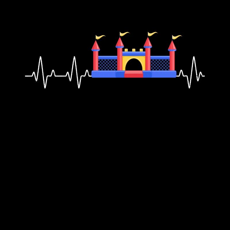 Château gonflable Heartbeat Château gonflable Château gonflable