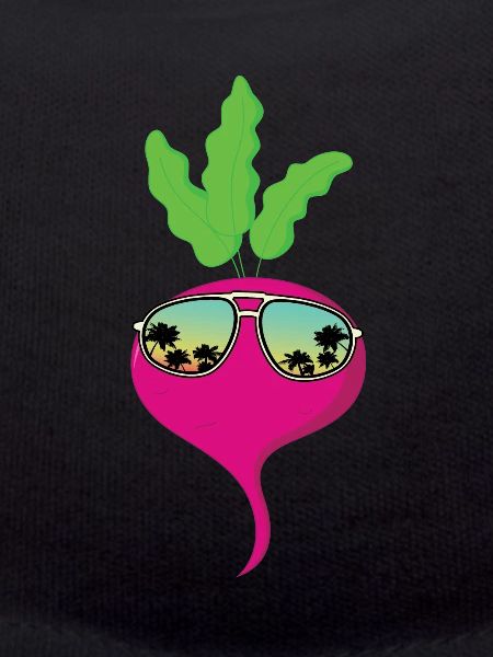 Radieschen Sonnebrille