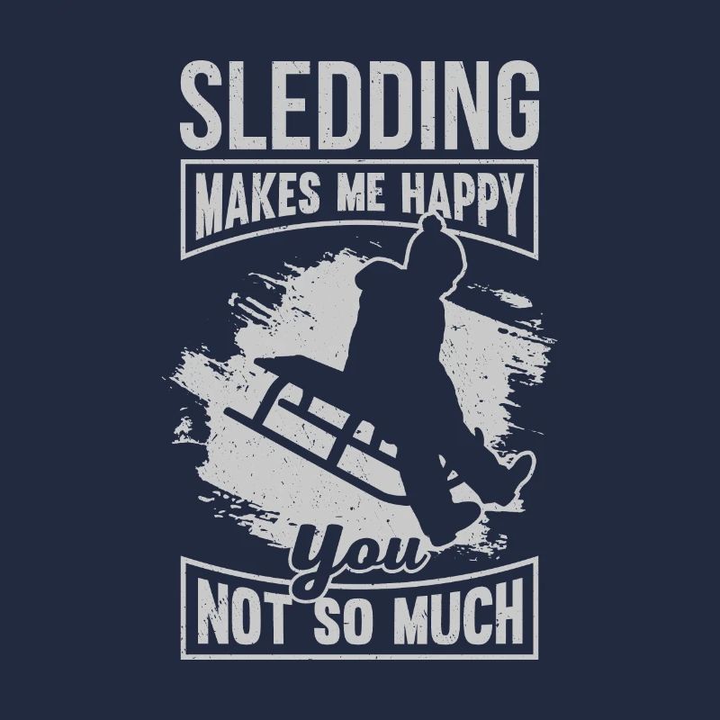 Sledging Winter Sledge Gift