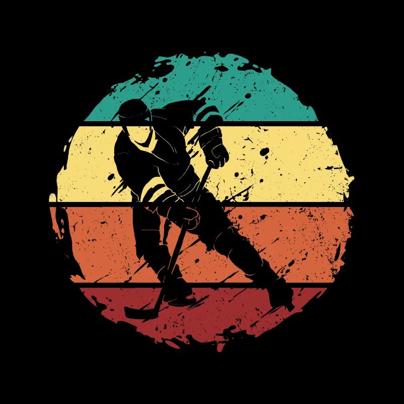 Maillot de hockey sur glace Vintage